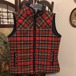 J. Crew Plaid Vest